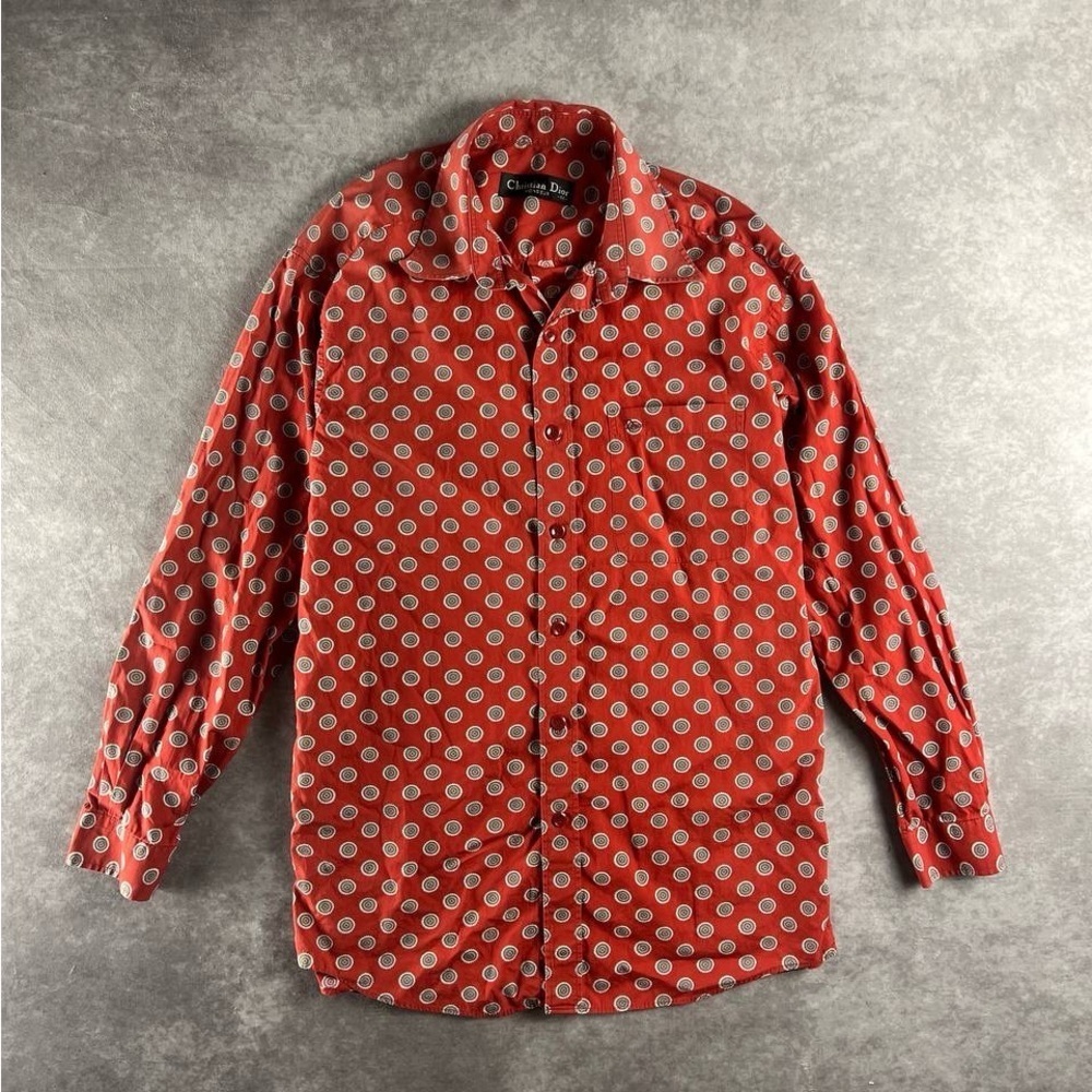 Vintage Christian Dior Monsieur Shirts M Size - Picture 2 of 4